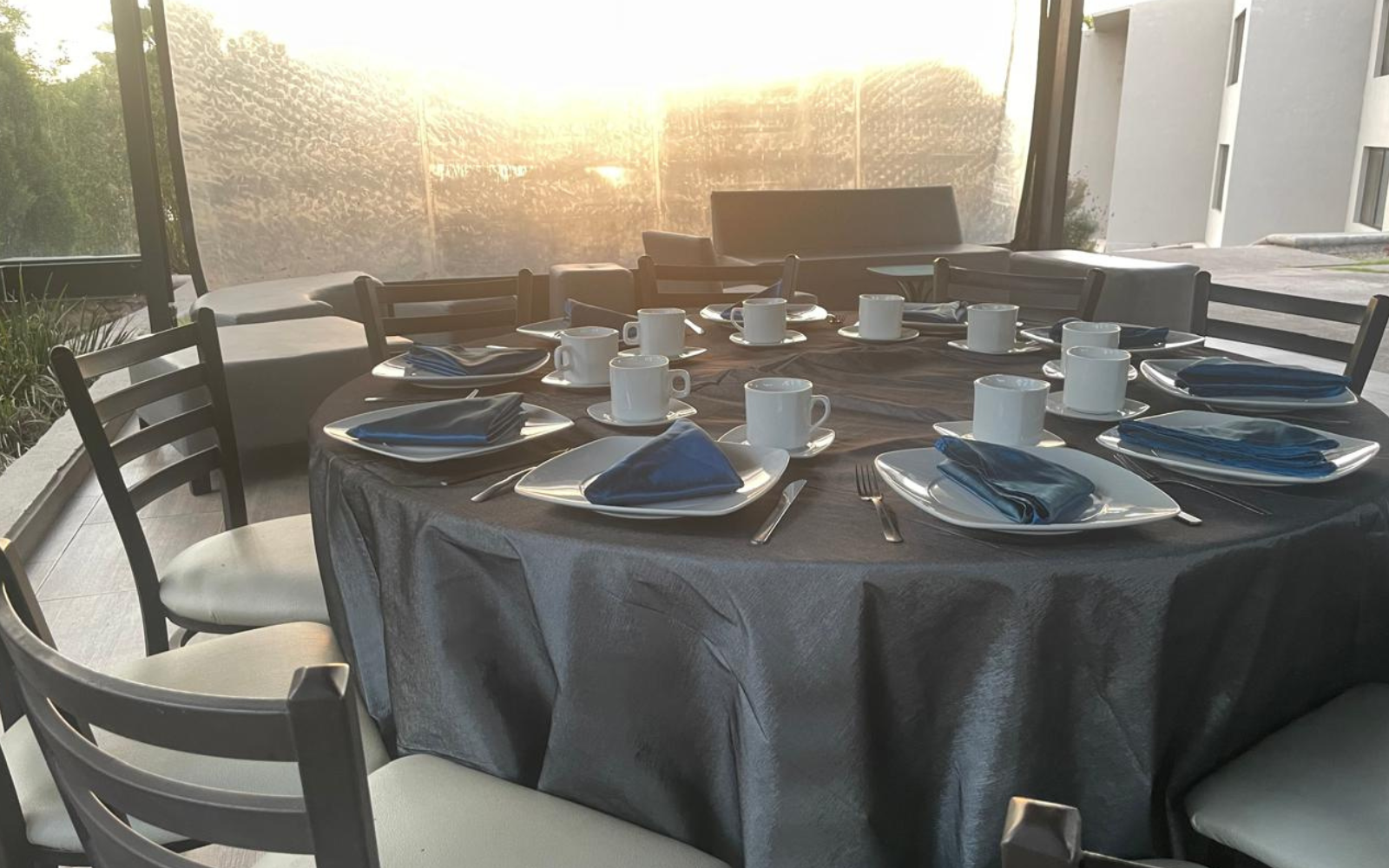 Sala para reuniones y eventos corporativos empresariales en Quinta del Lago Hotel Querétaro